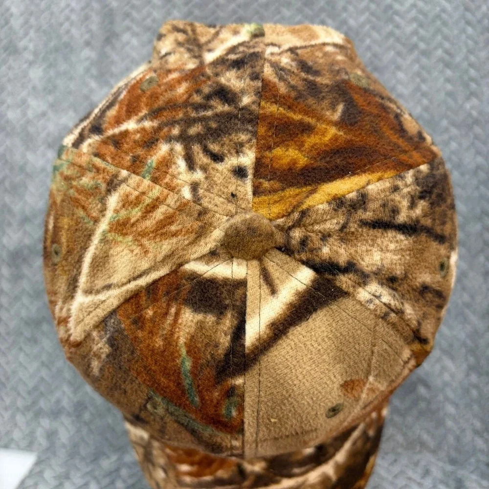RedHead Fleece Camo Hunting Hat Mens Adjustable Camouflage Baseball Cap